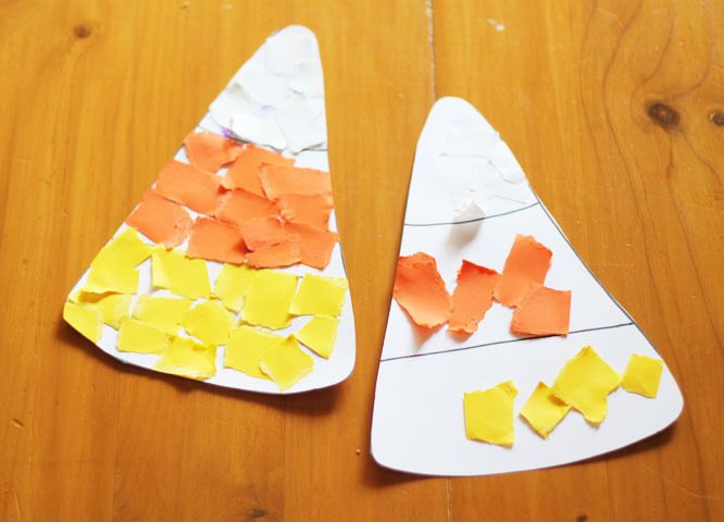 Kids Craft: Candy Corn