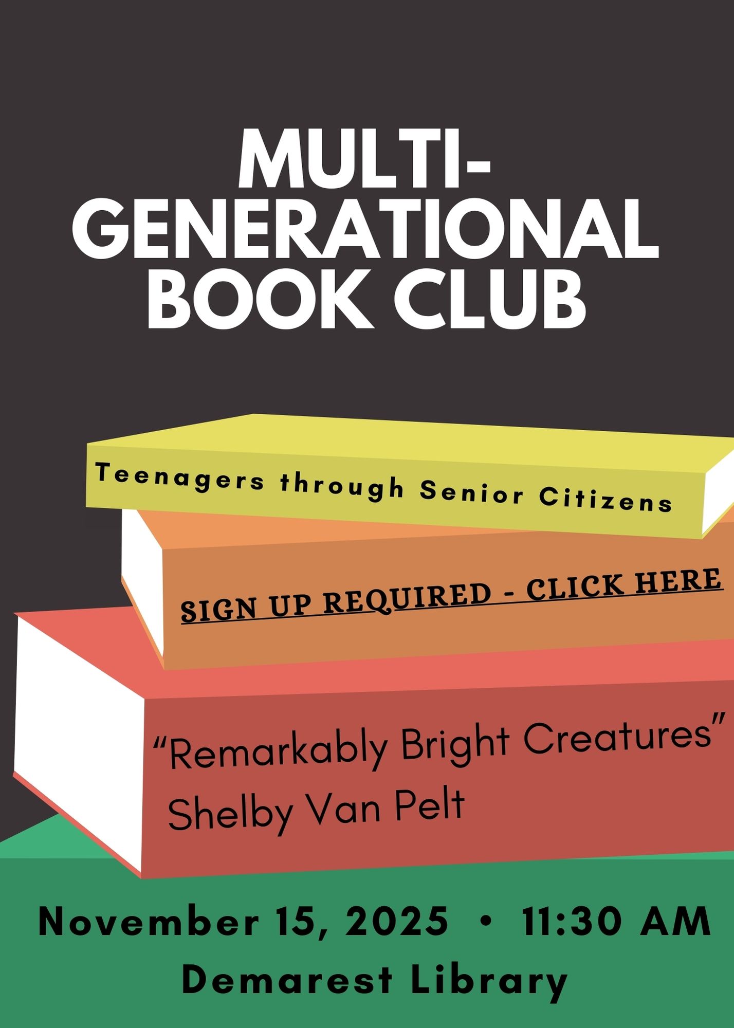 Multi-Generational Book Club