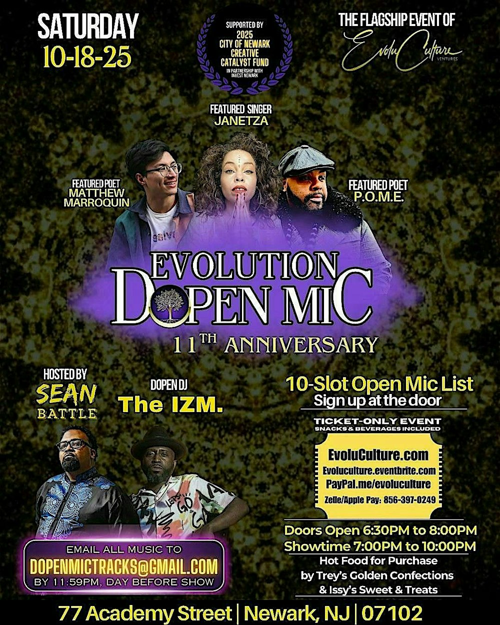 Evolution Dopen Mic 11th Anniversary