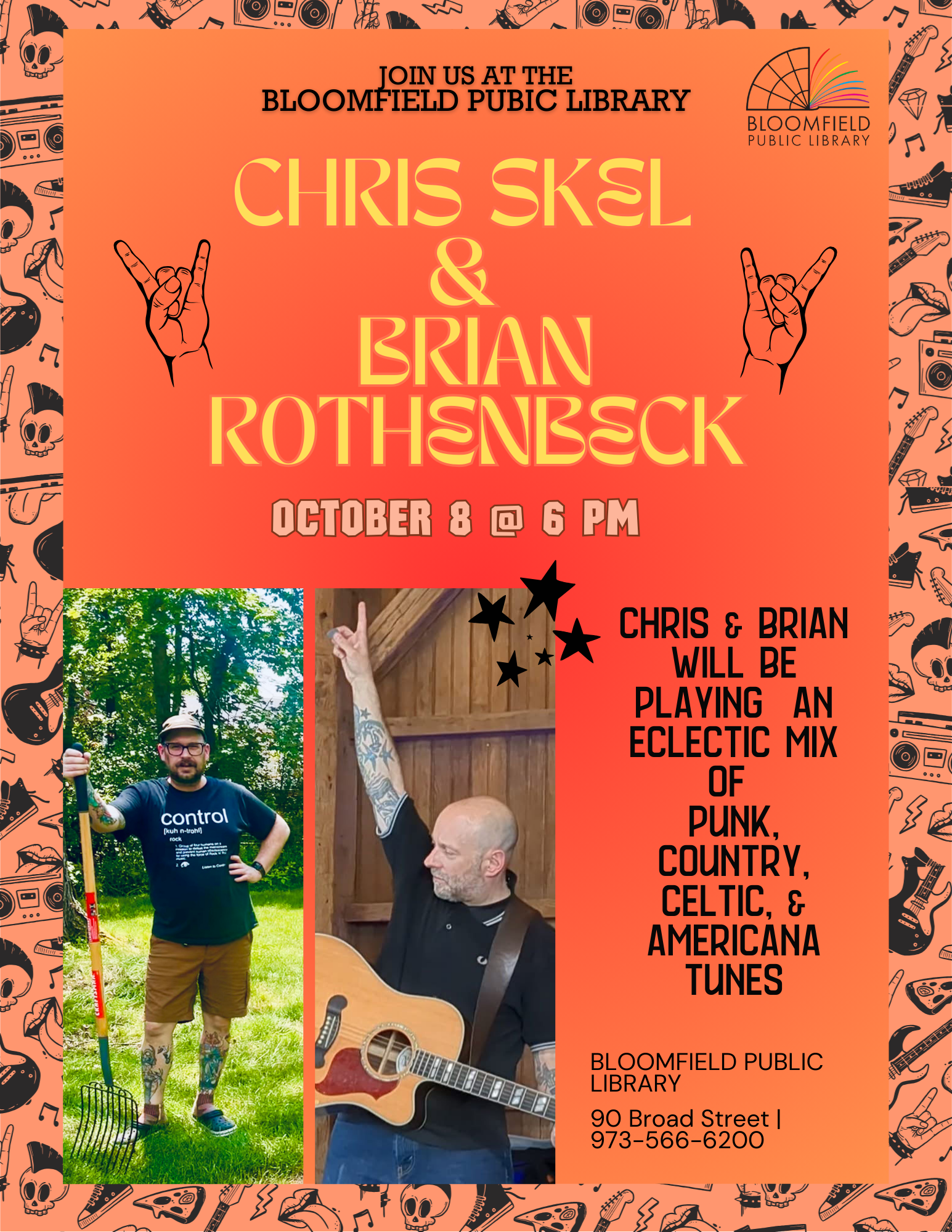 FREE CONCERT: Chris Skel & Brian Rothenbeck