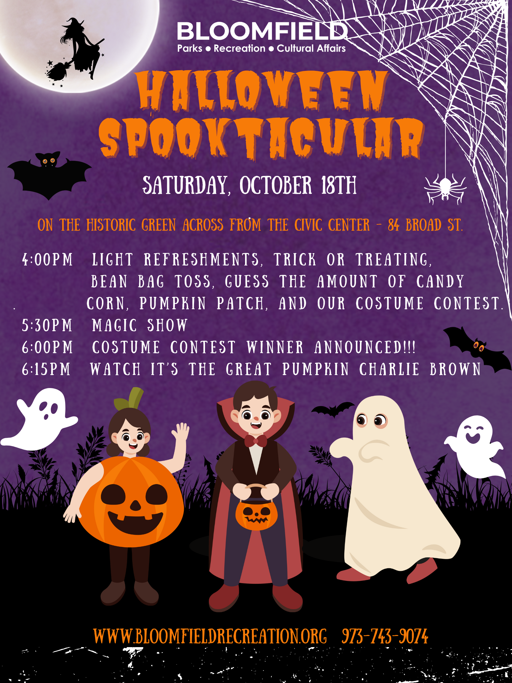 Bloomfield's Halloween Spooktacular