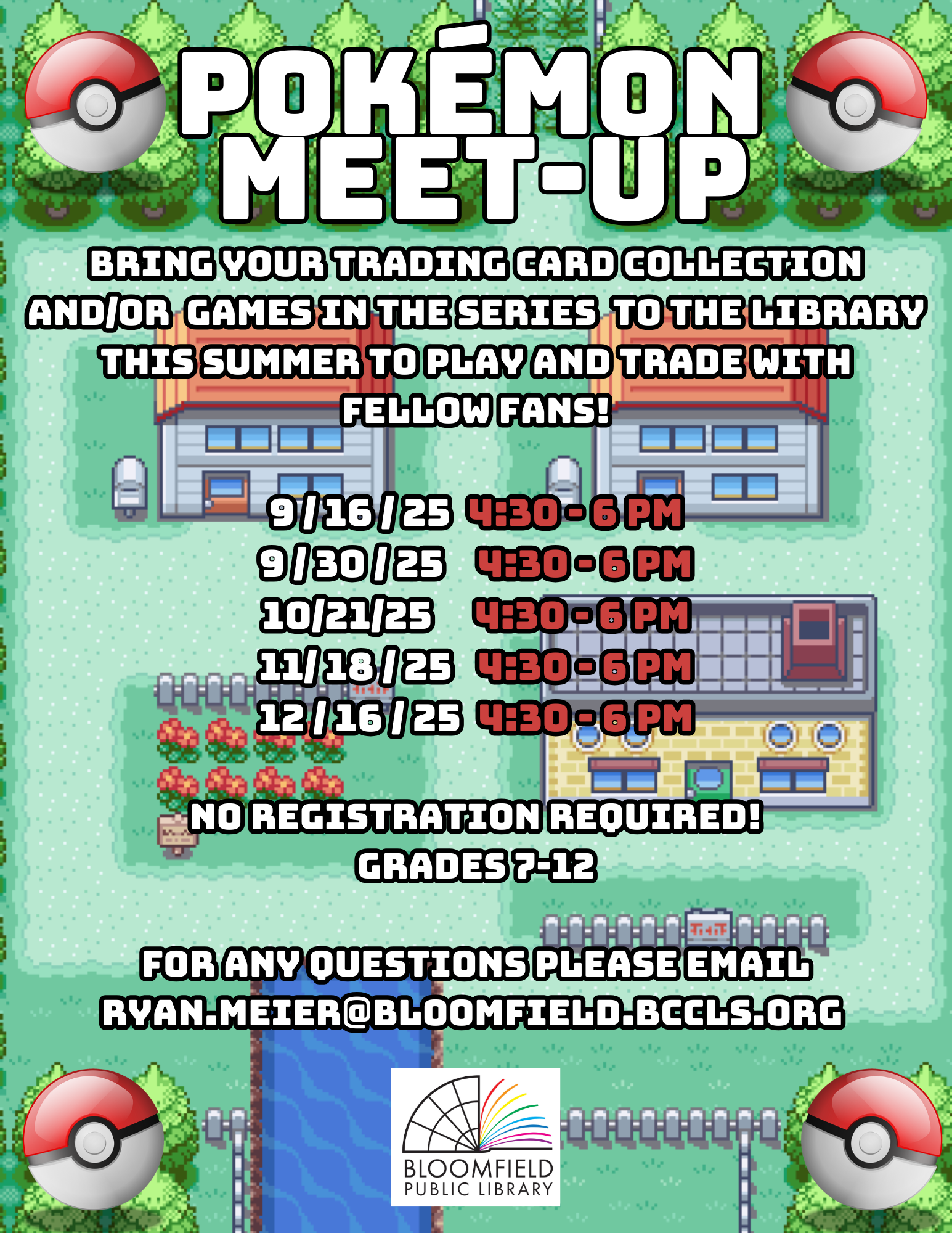 Pokemon Meet-up for Teens!