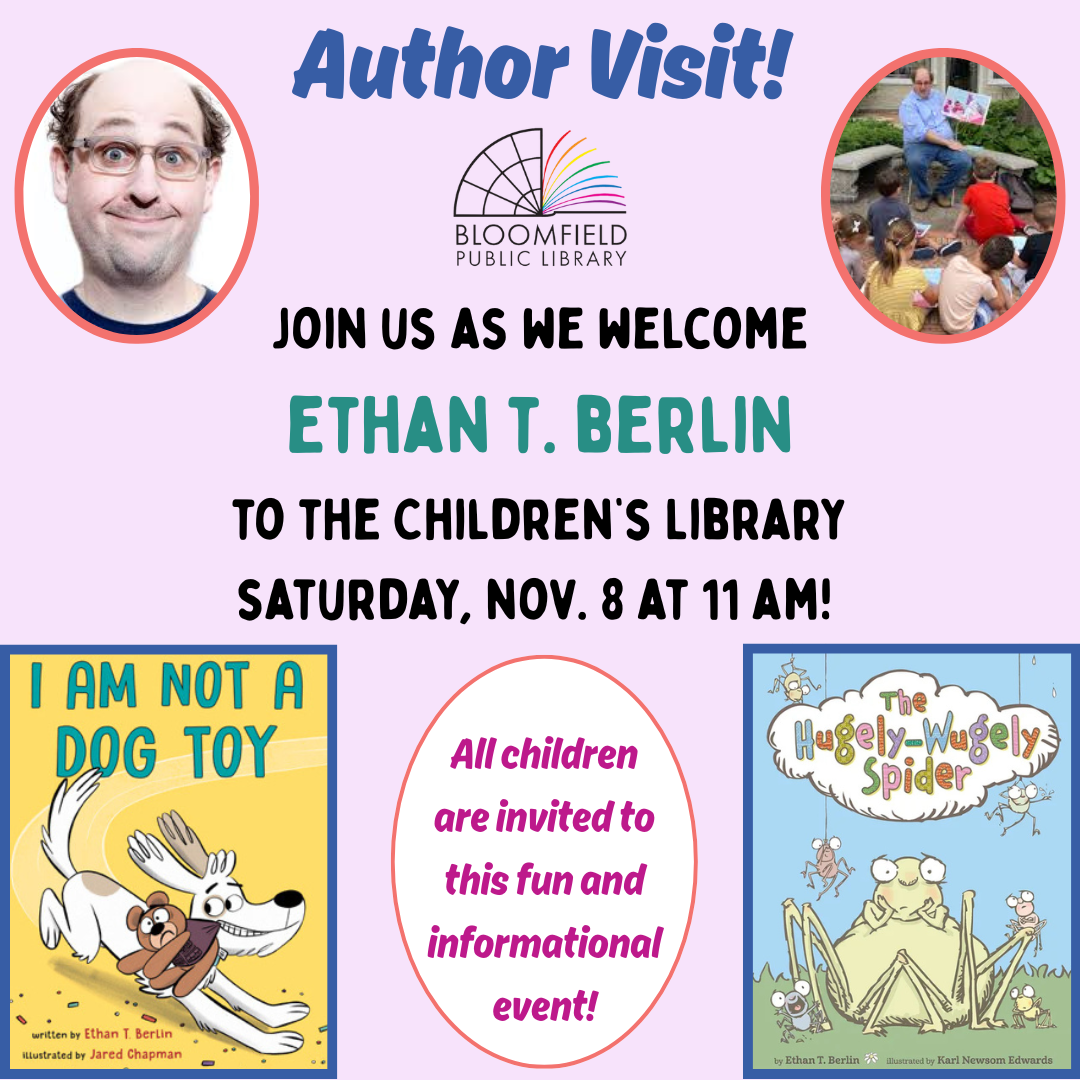 Author Visit - Ethan T. Berlin!