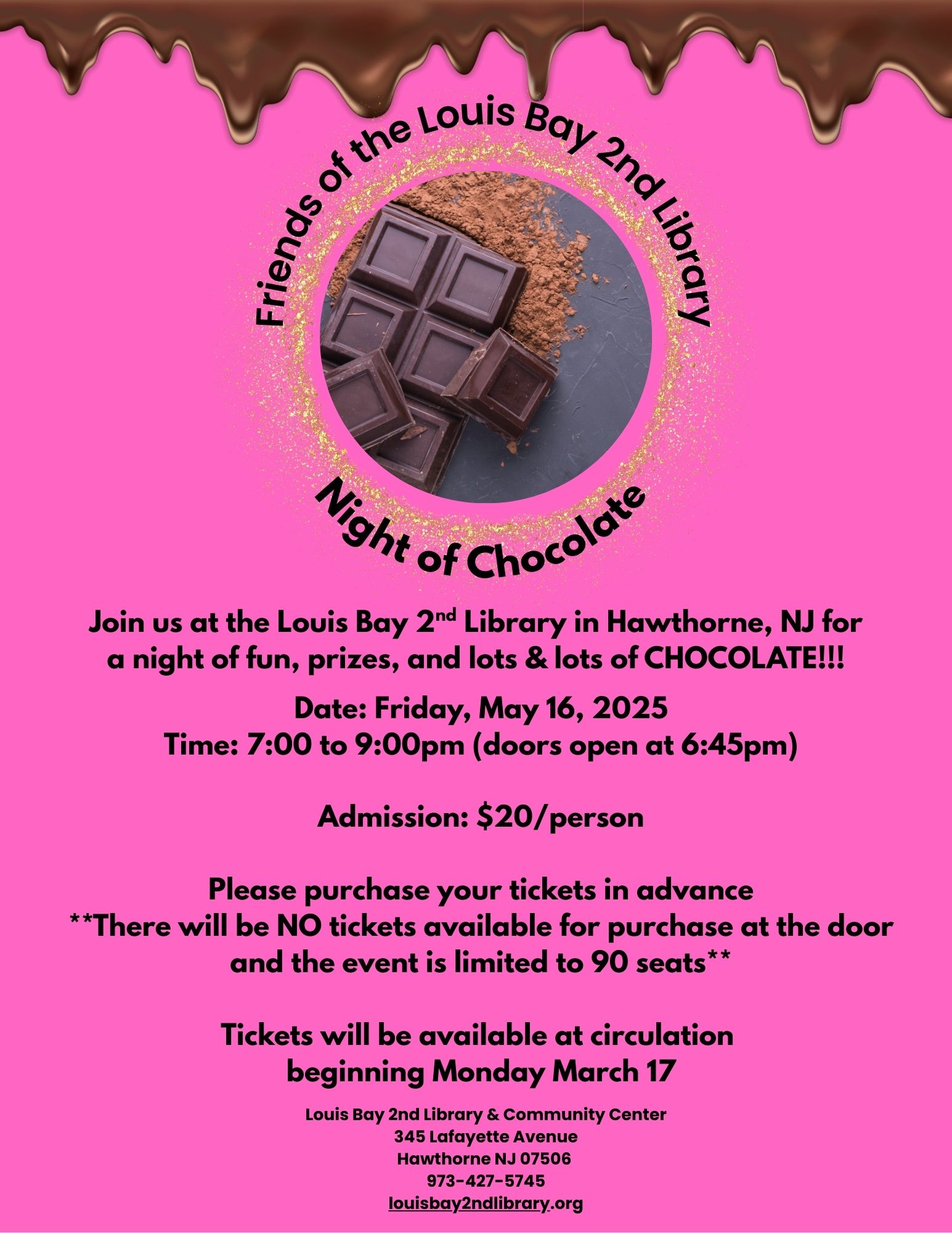 Night of Chocolate Fundraiser