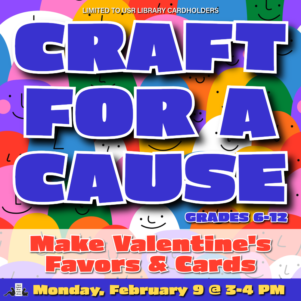 Craft for a Cause- Valentine's Cards and Favors for Meals on Wheels