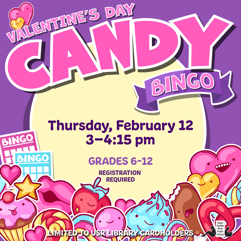 Teen Valentine's Candy Bingo