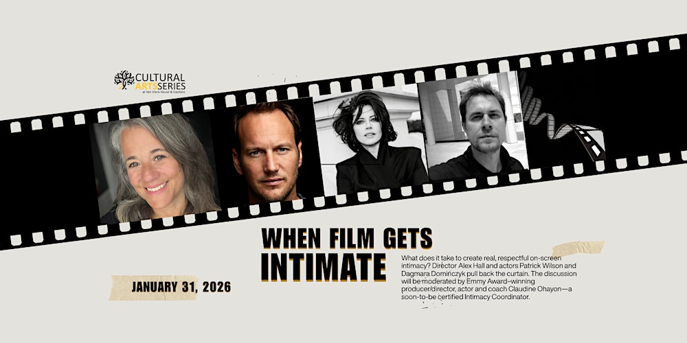 TMF's Cultural Arts Series 1/31/26: When Film Gets Intimate