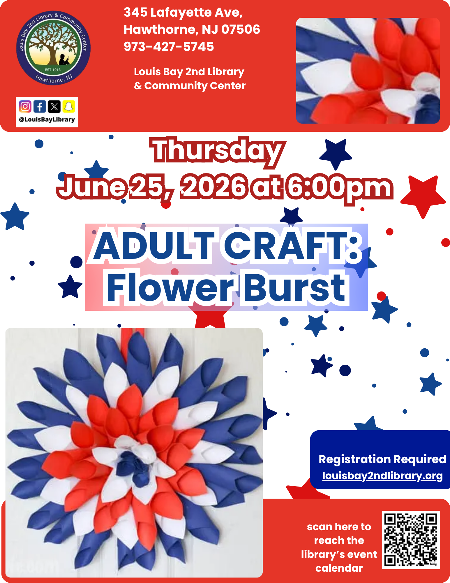 Adult Craft - Flower Burst