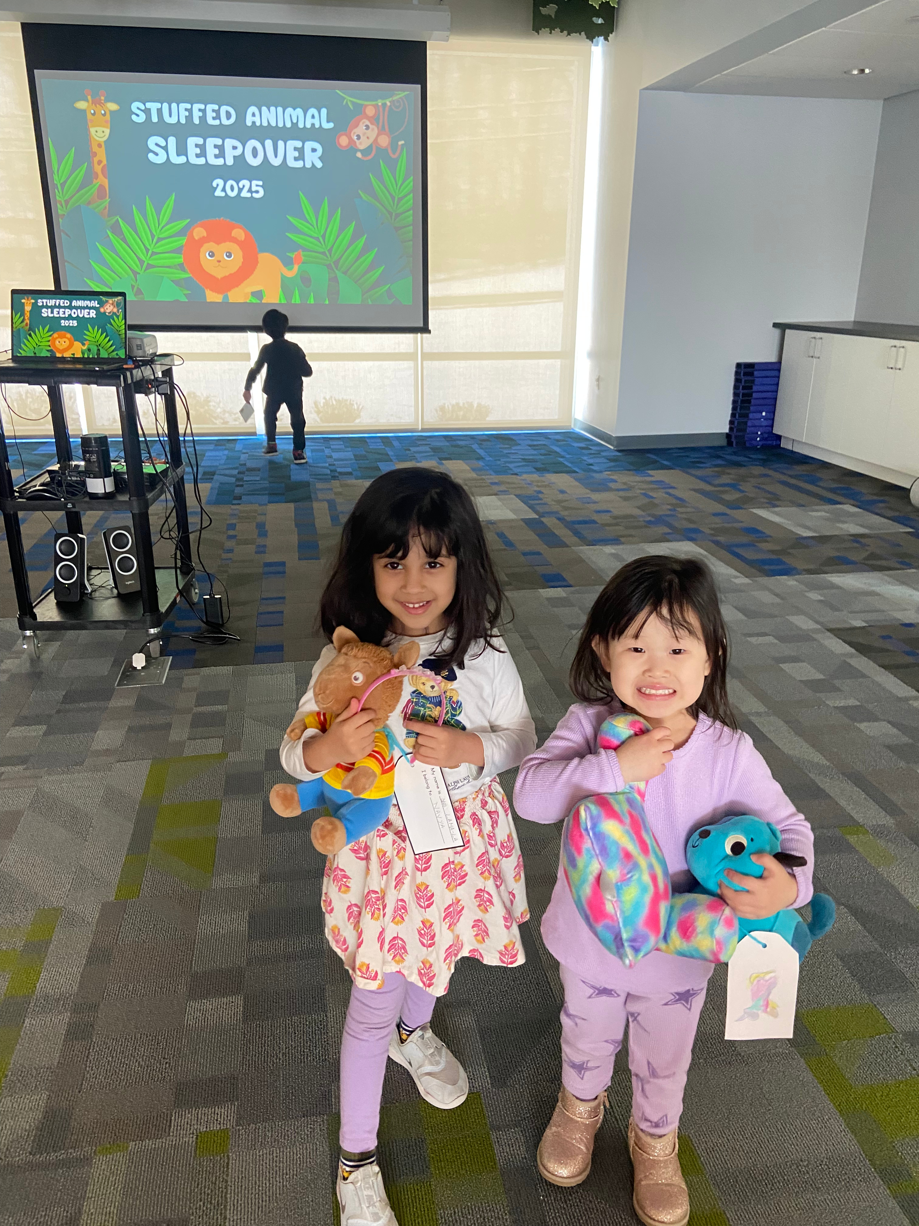 Stuffed Animal Sleepover and Breakfast