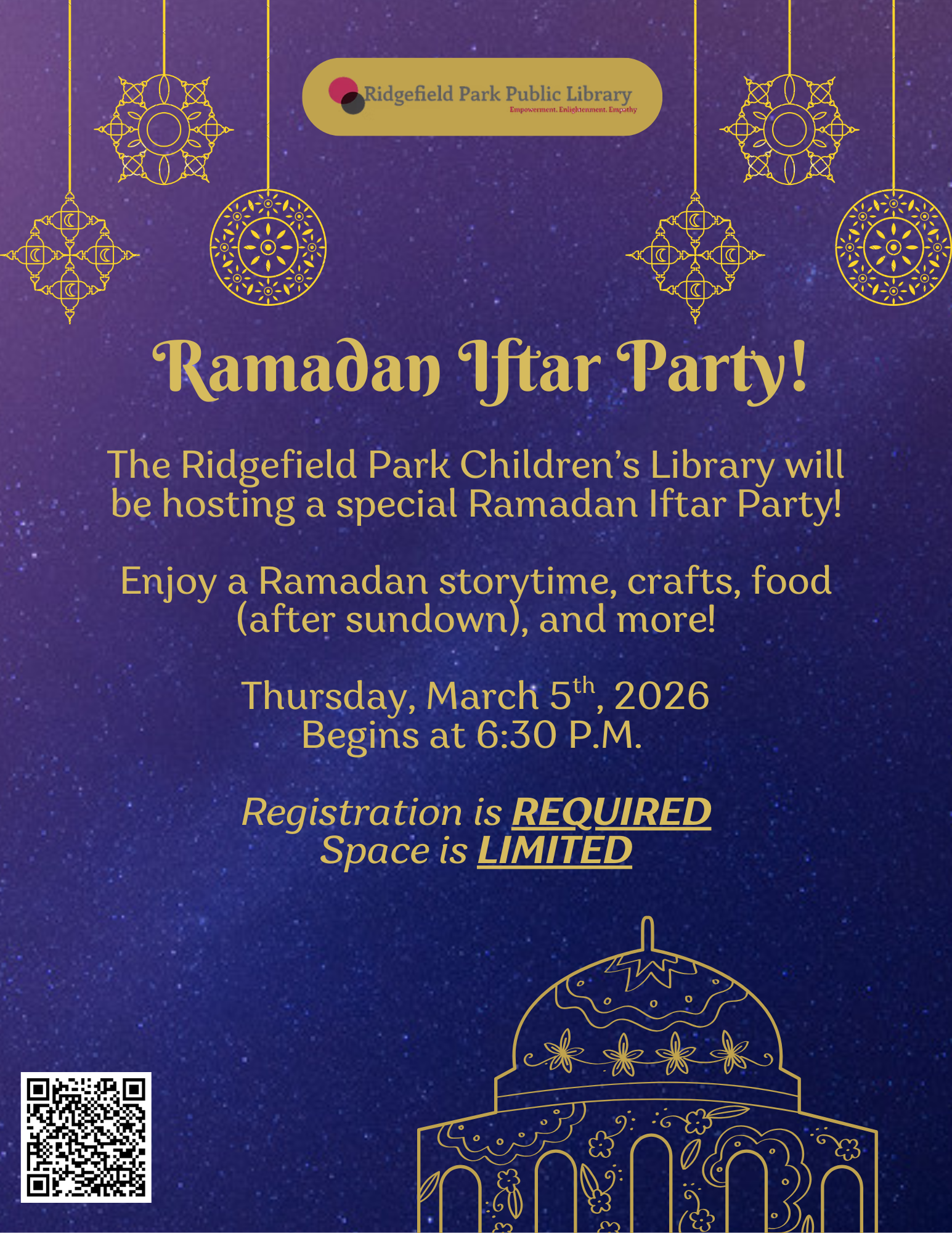 Ramadan Iftar Party! - Registration Required