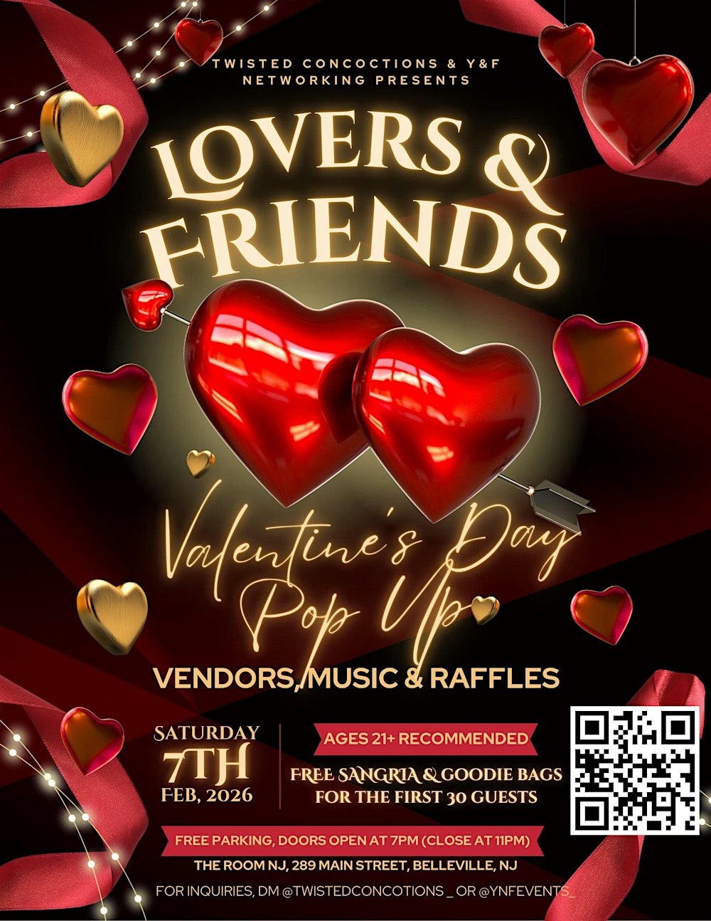Lovers & Friends: Valentine's Day Pop Up
