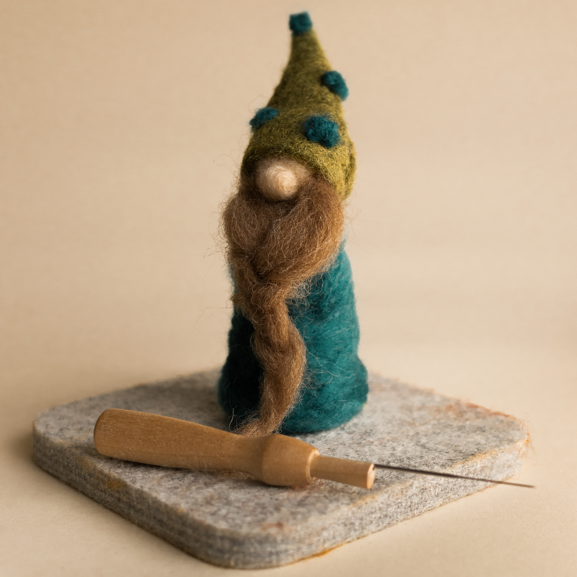 Adult Craft: Felted Gnomes