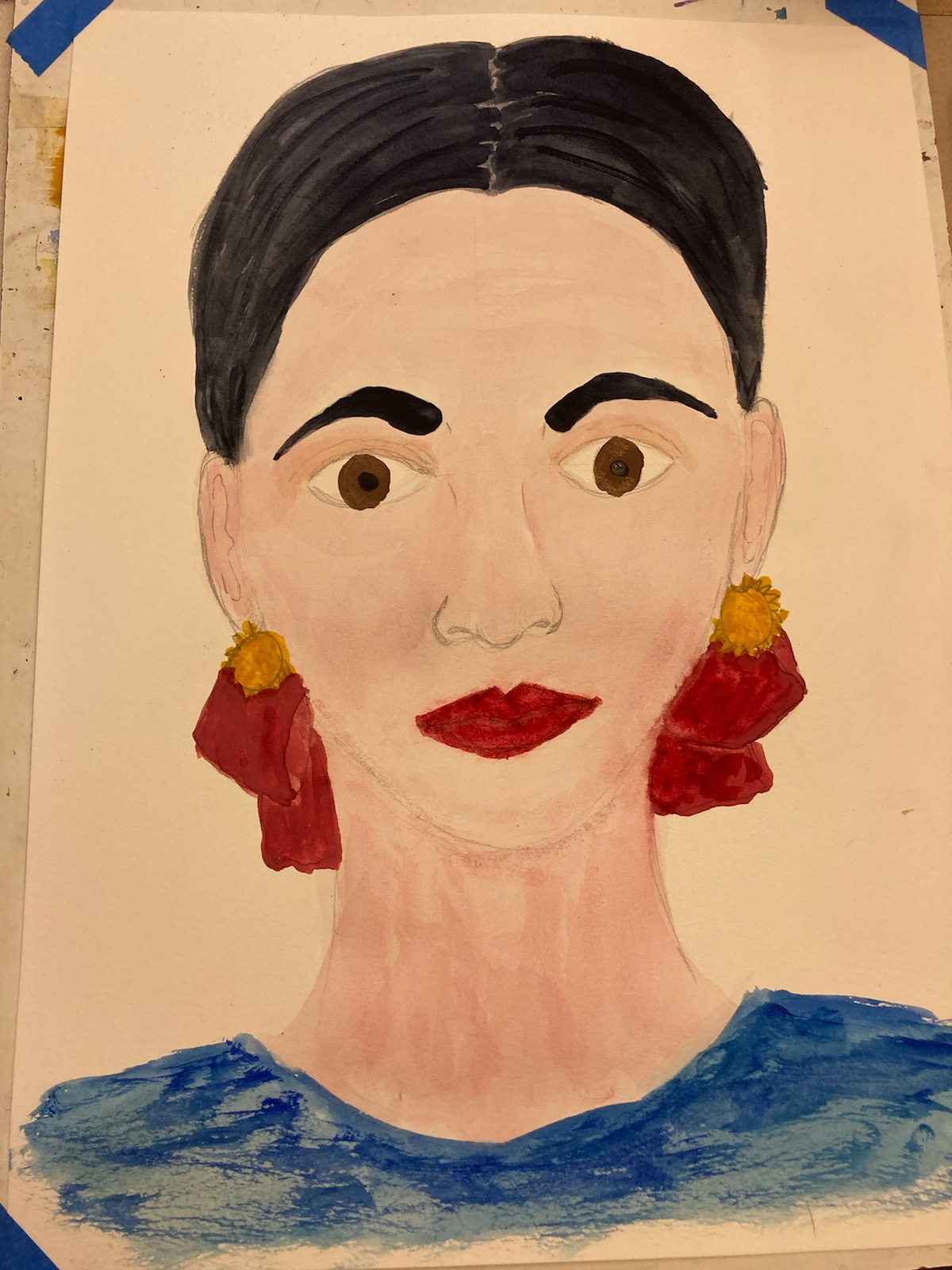 Adult Crafts:  Paint a Portrait