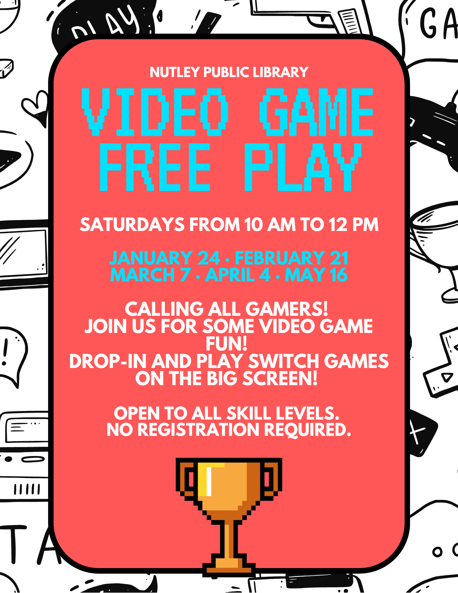 Video Game Free Play (All Ages)