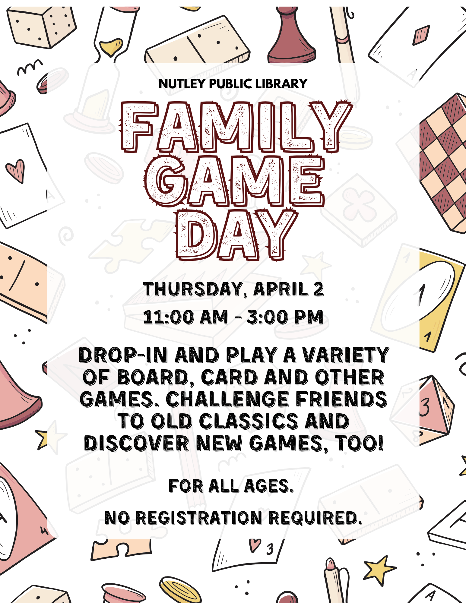 Family Game Day (All Ages)