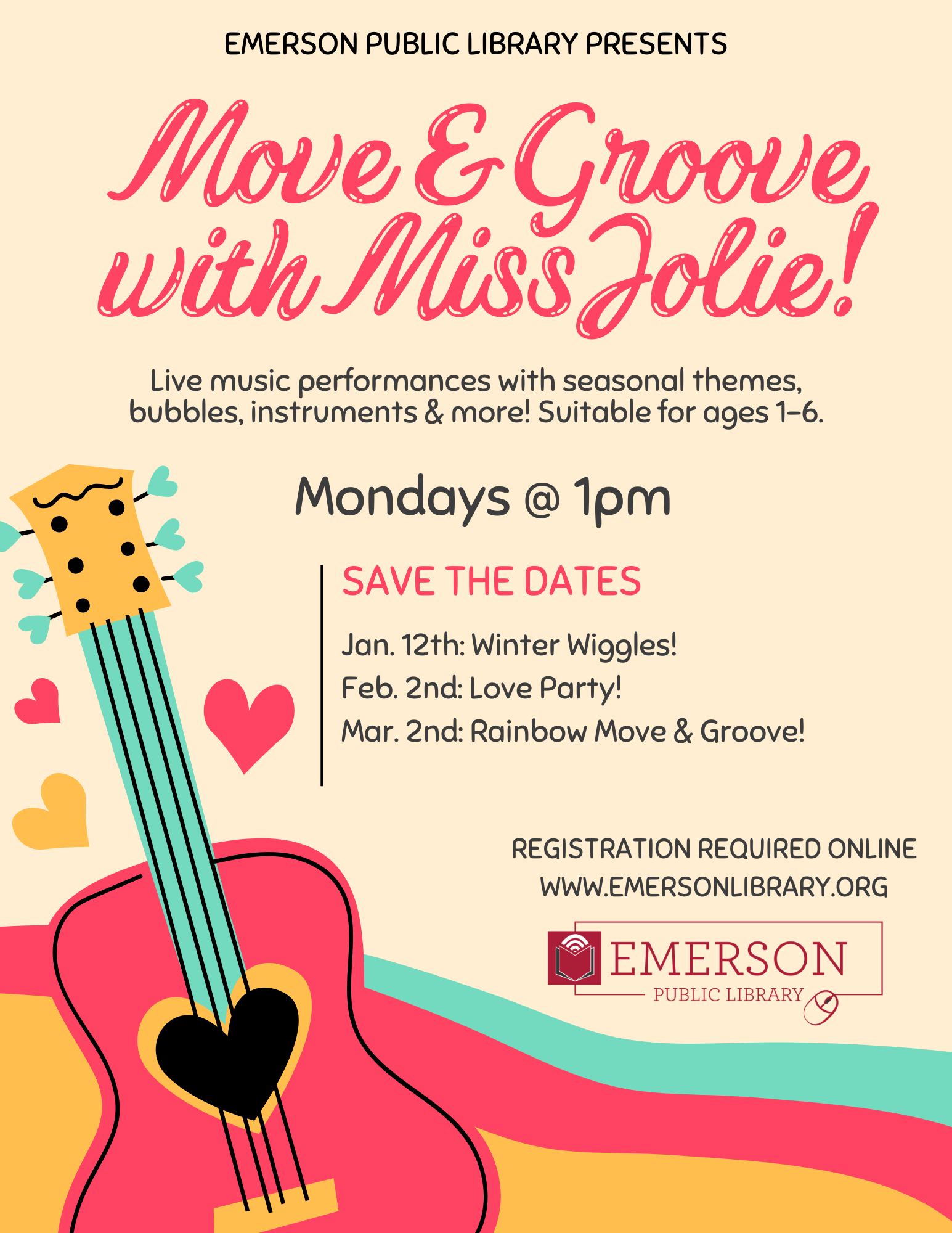 Miss Jolie: Rainbow Move & Groove! Ages 1-6