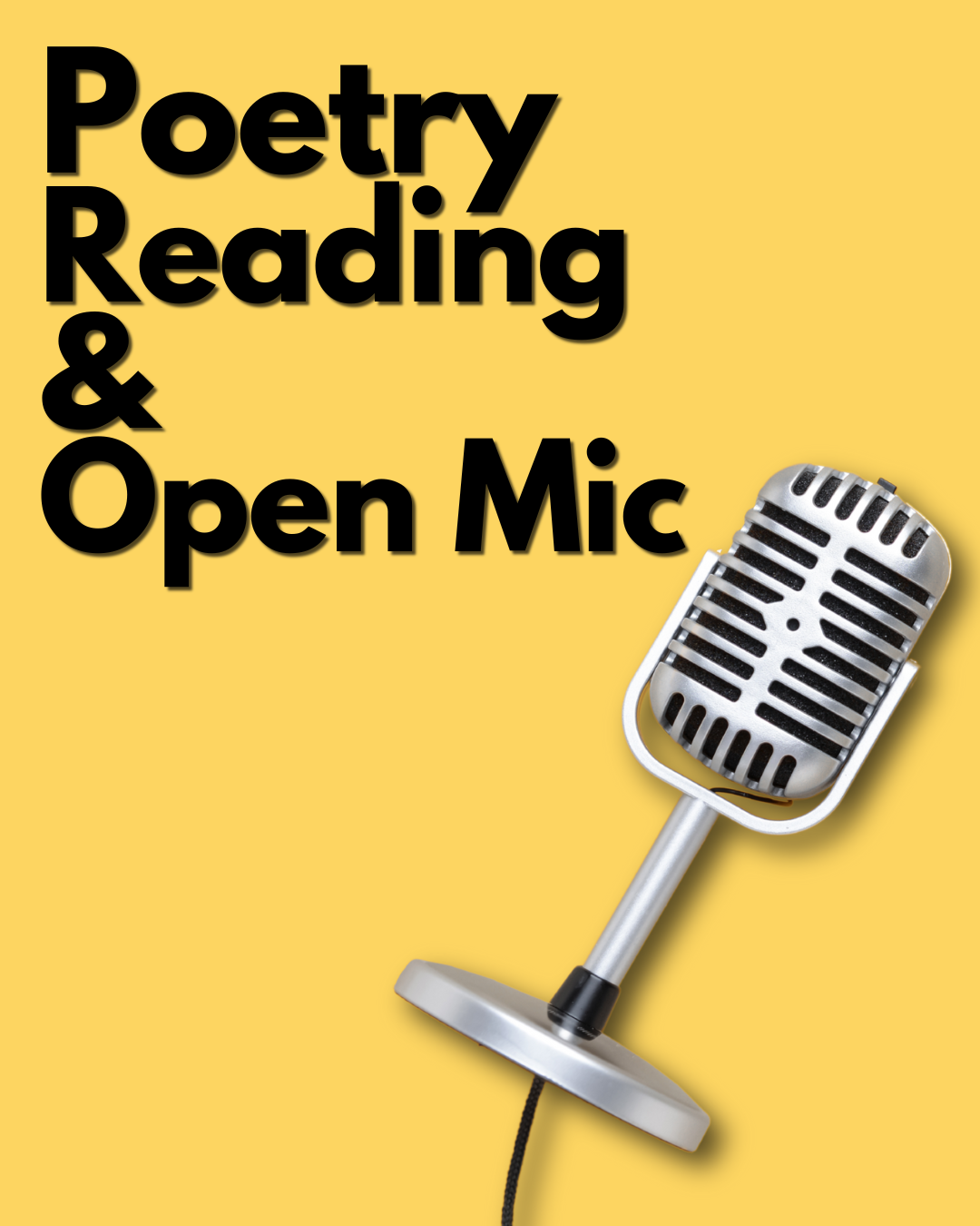 Poetry Reading & Open Mic @ Main Library