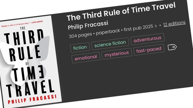 The Third Rule of Time Travel: Philip Fracassi