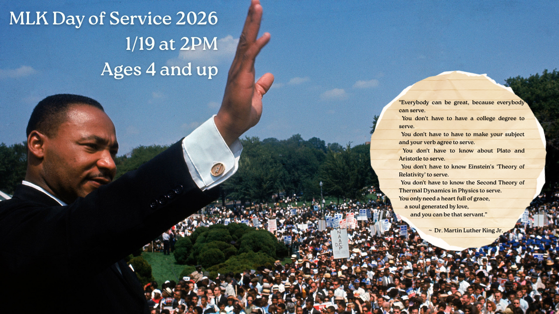 Martin Luther King Jr. Day of Service 2026