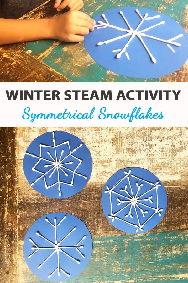 Kids Craft: STEAM Snowflakes