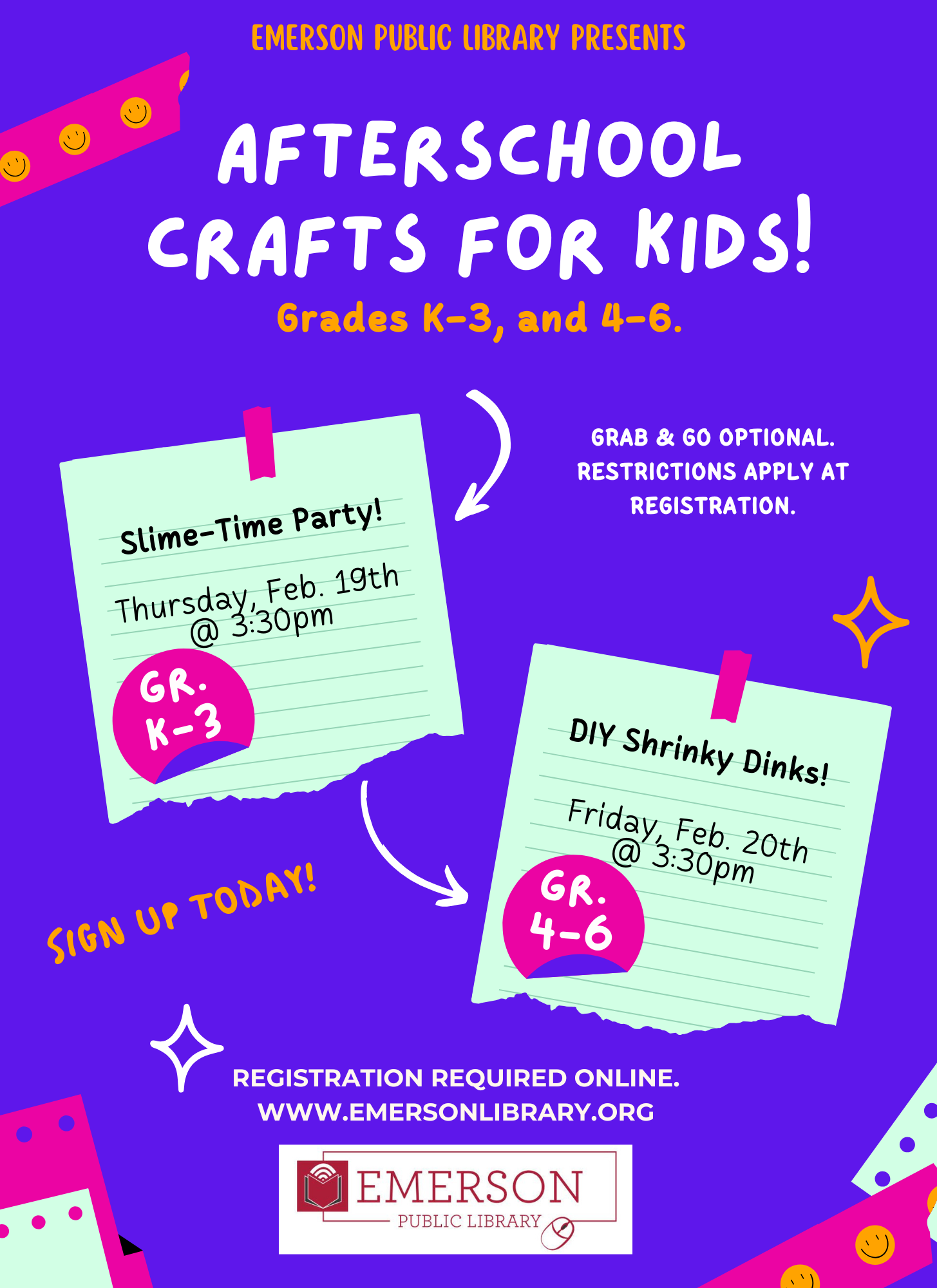 Afterschool Craft, Grades 4-6