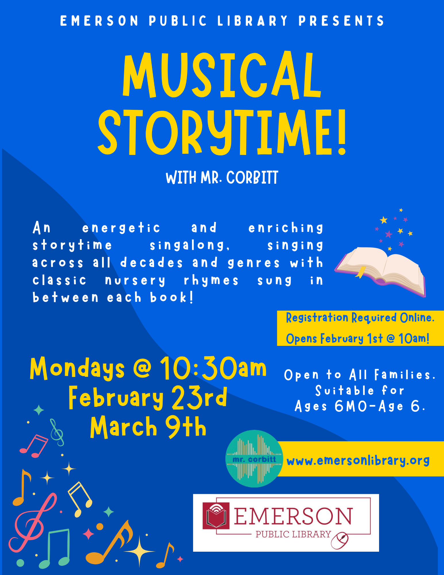 Musical Storytime, 6MO-Age 6