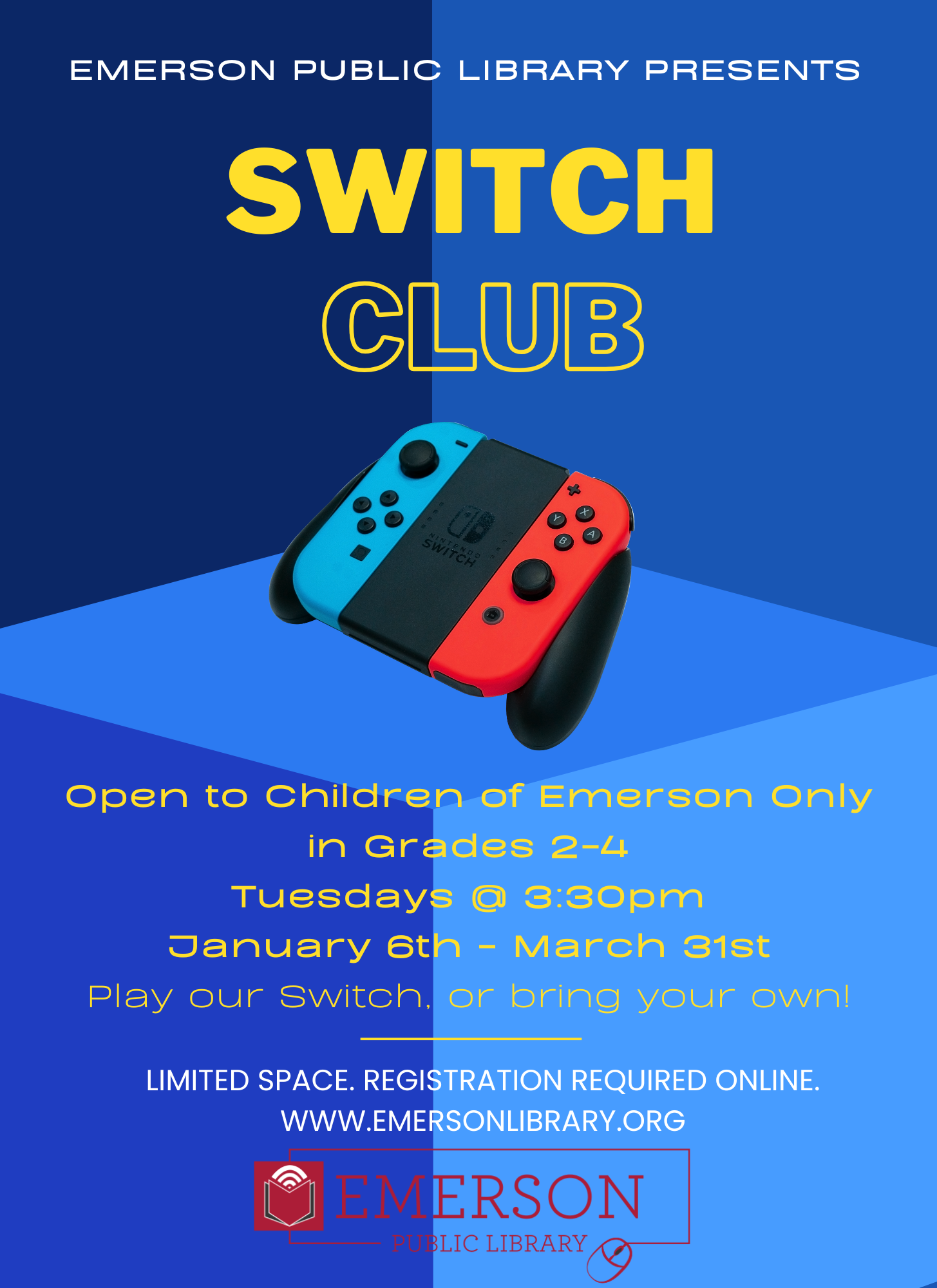 Switch Club, Grades 2-4