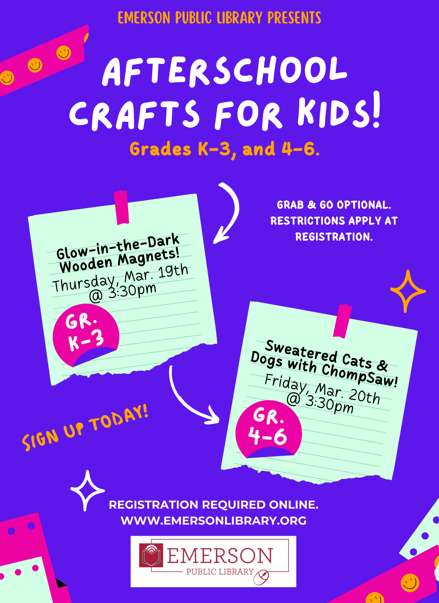 Afterschool Craft, Grades 4-6