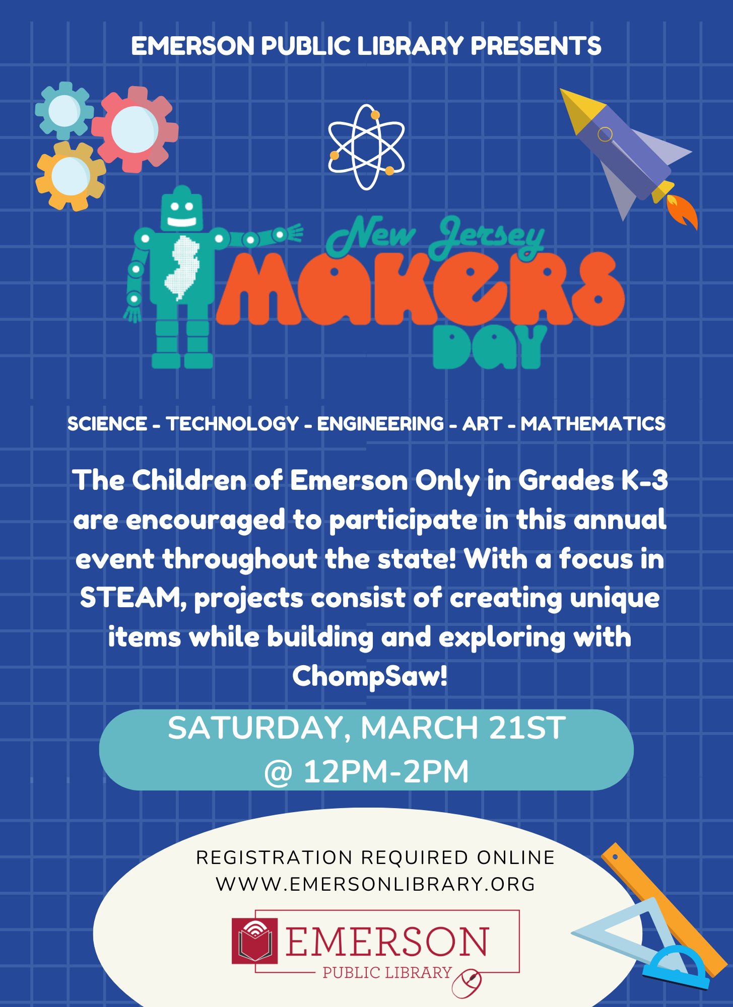 NJ Makers Day, Grades K-3