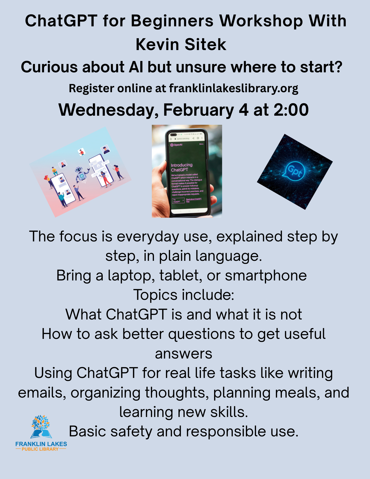 ChatGPT for Beginners Workshop With Kevin Sitek