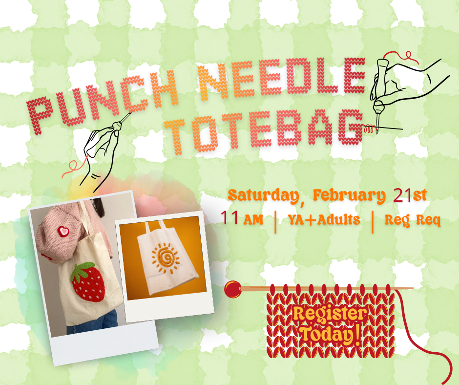 Punch Needle Tote Bag Craft