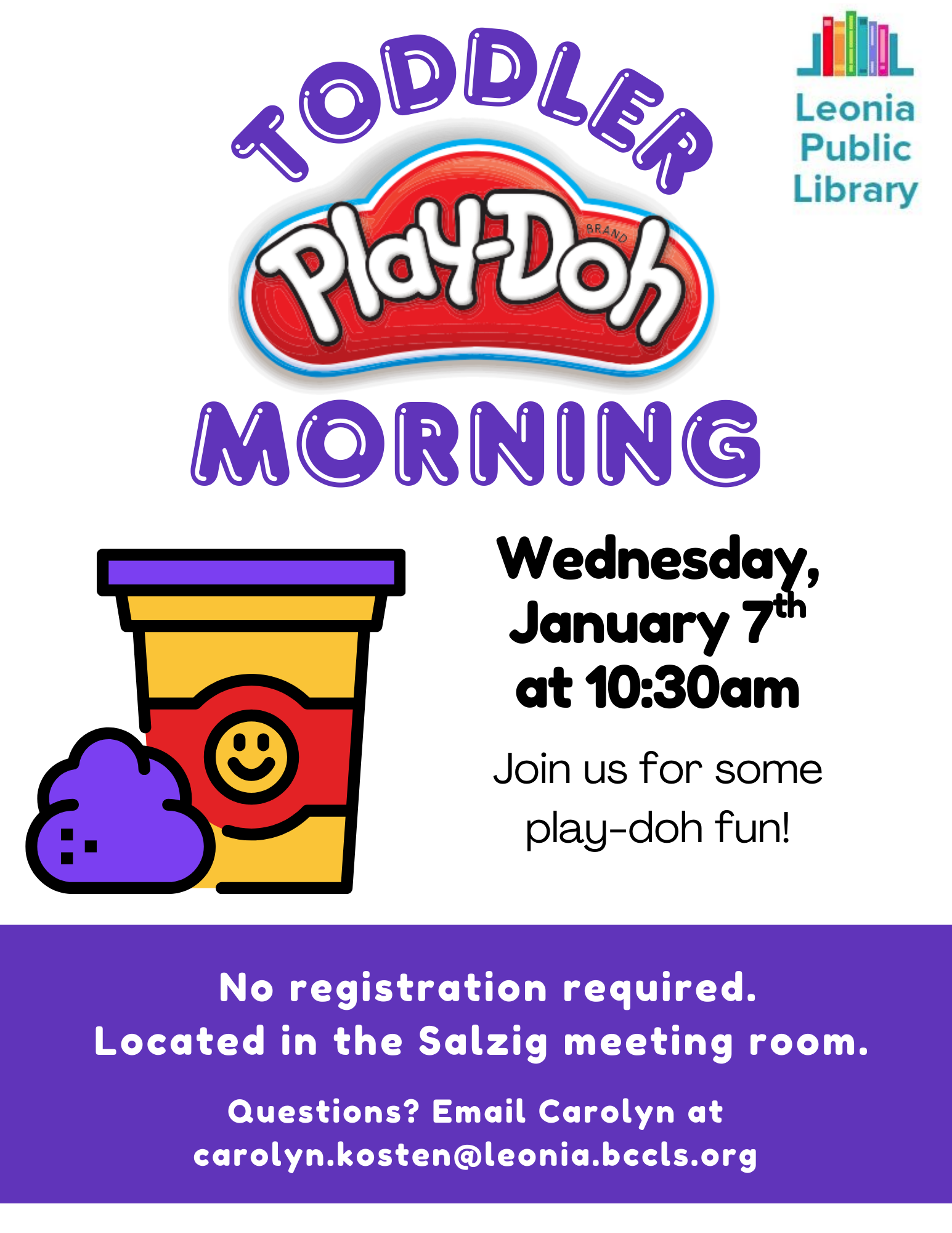 Toddler Play-Doh Morning