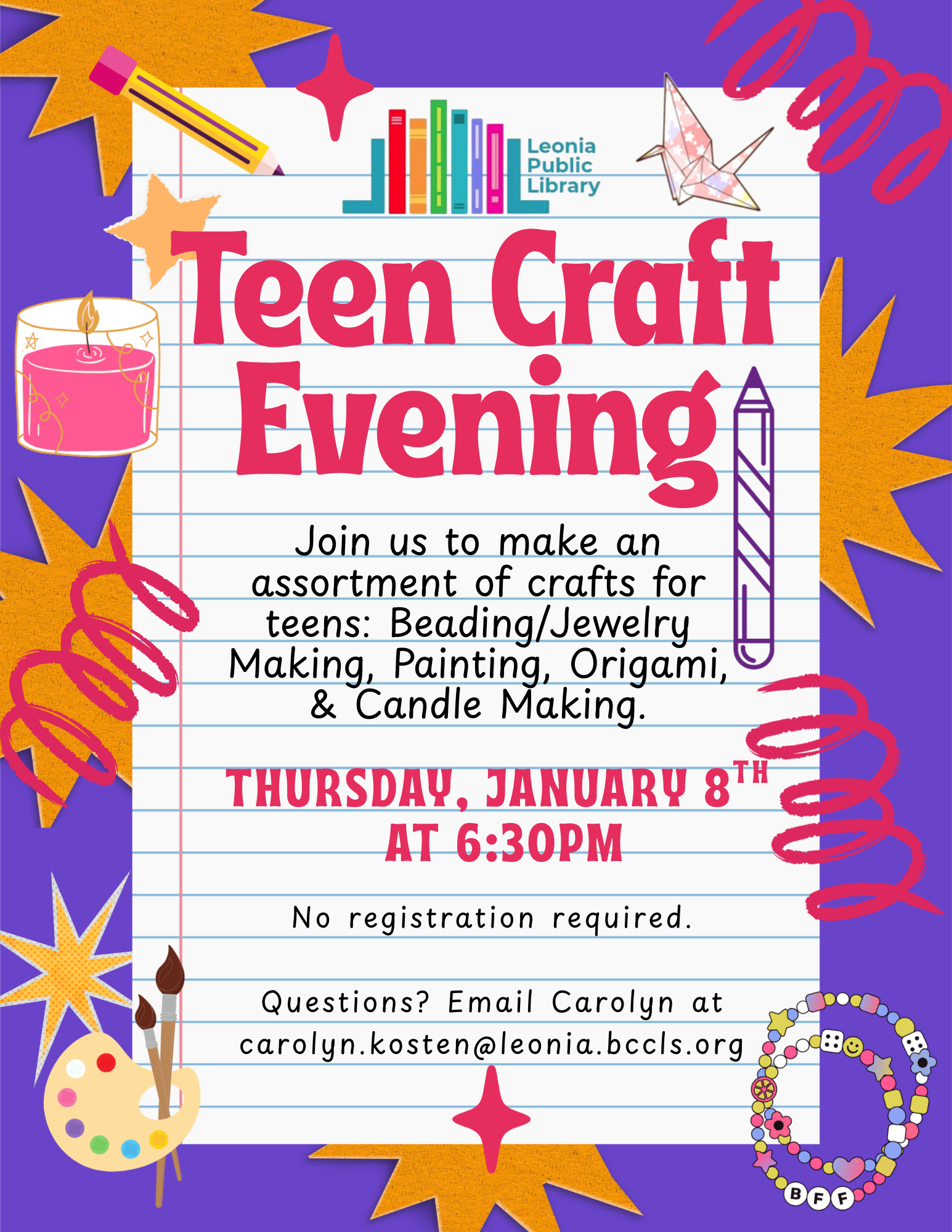 Teen Craft Evening