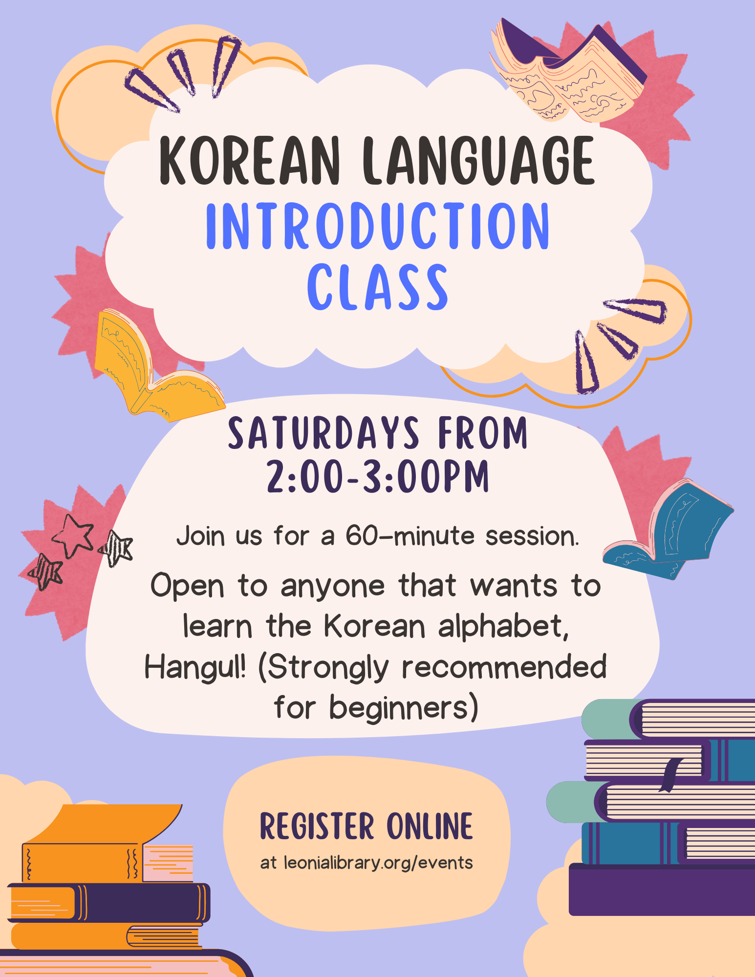 Korean Language Introductory Class