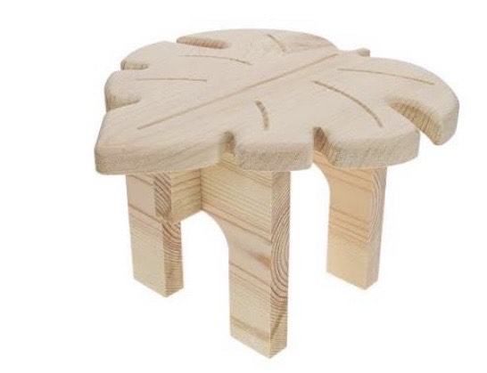 Wooden Plant Stand Designing