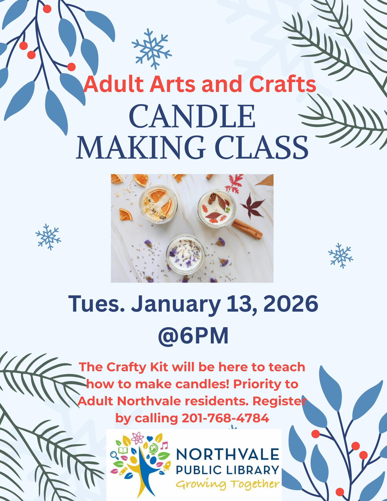 Adult Arts and Crafts: Candle Making