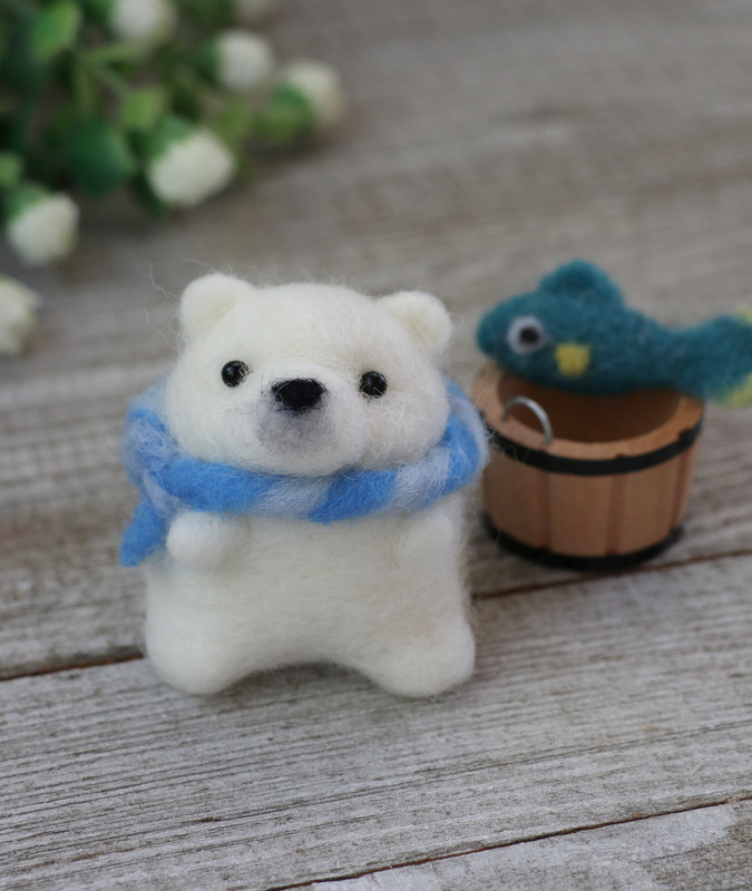 Teens & Tweens Needle Felting - Polar Bear