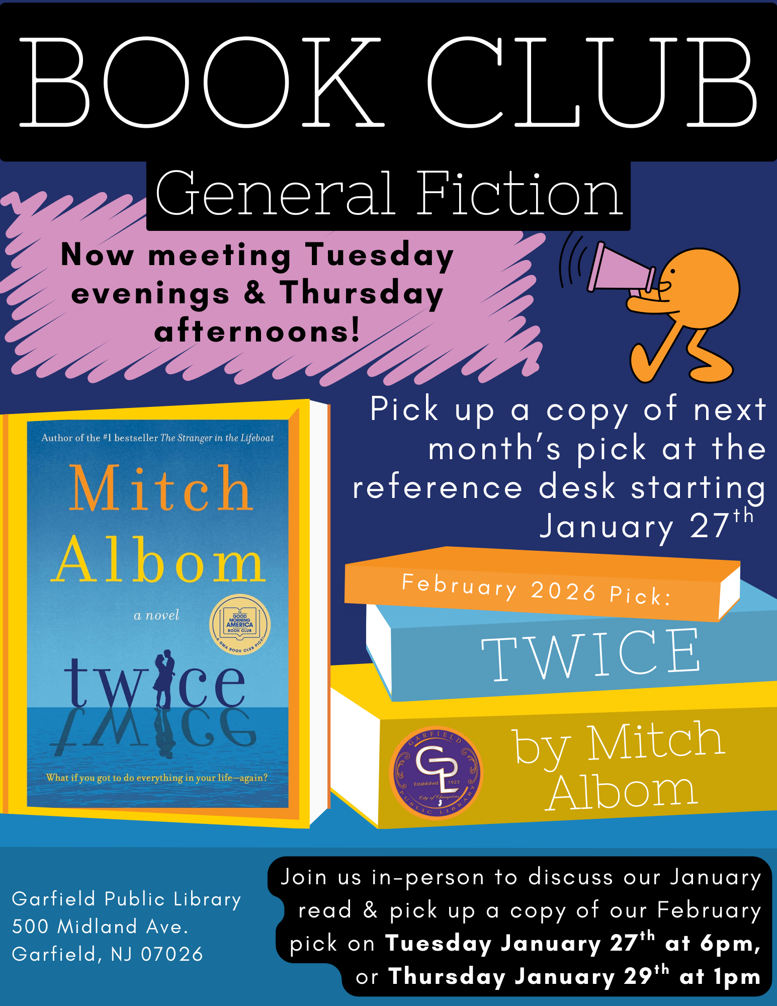 General Fiction Book Club Meeting