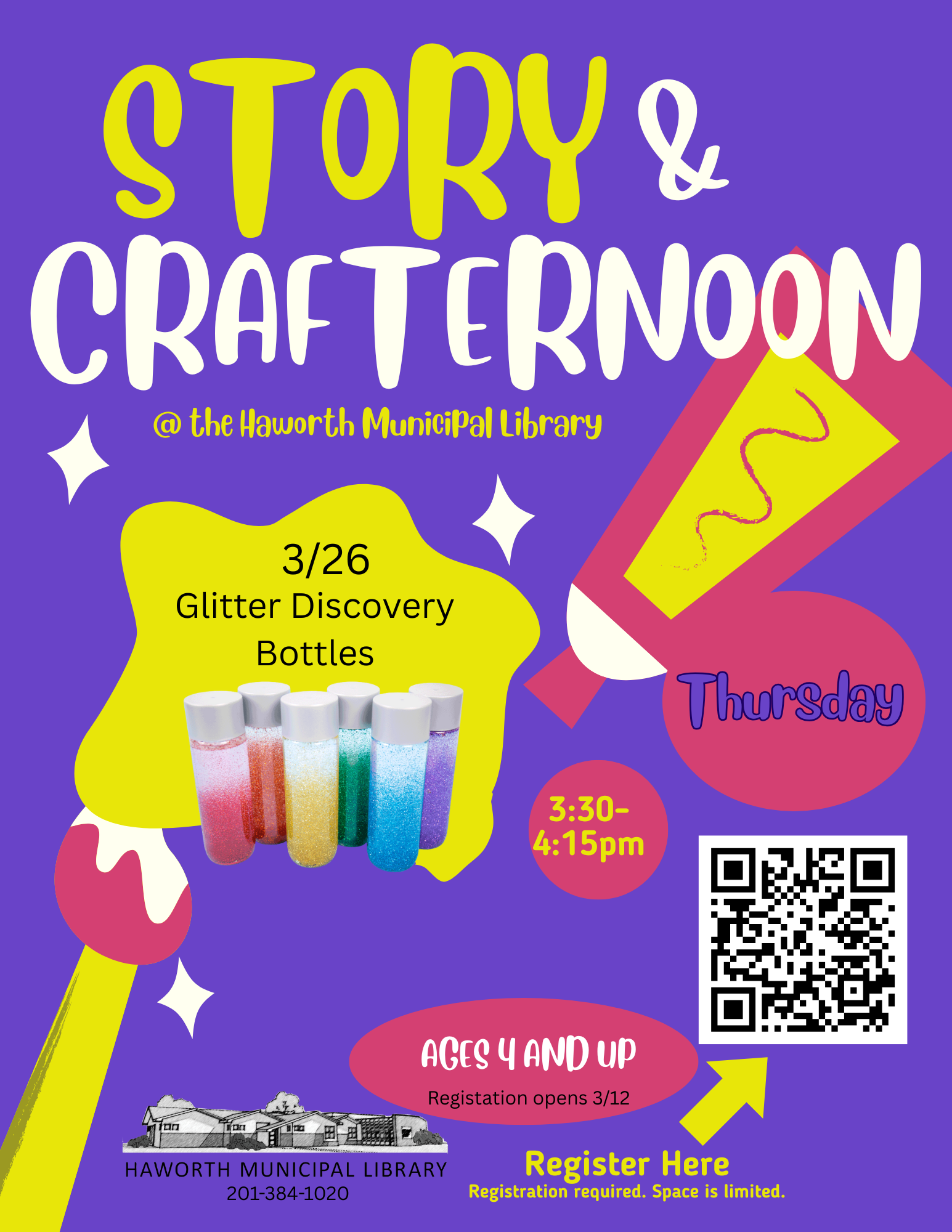 Story and Crafternoon (4 yrs and up)