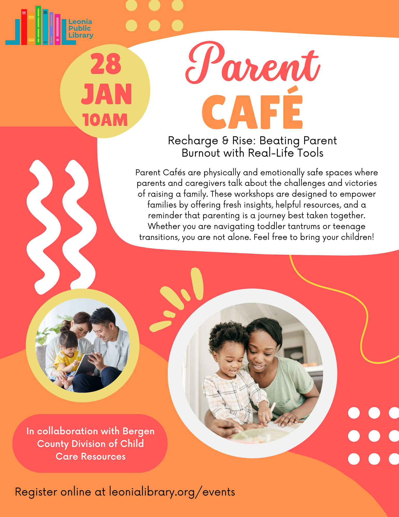 Parent Café - Recharge & Rise: Beating Parent Burnout with Real-Life Tools
