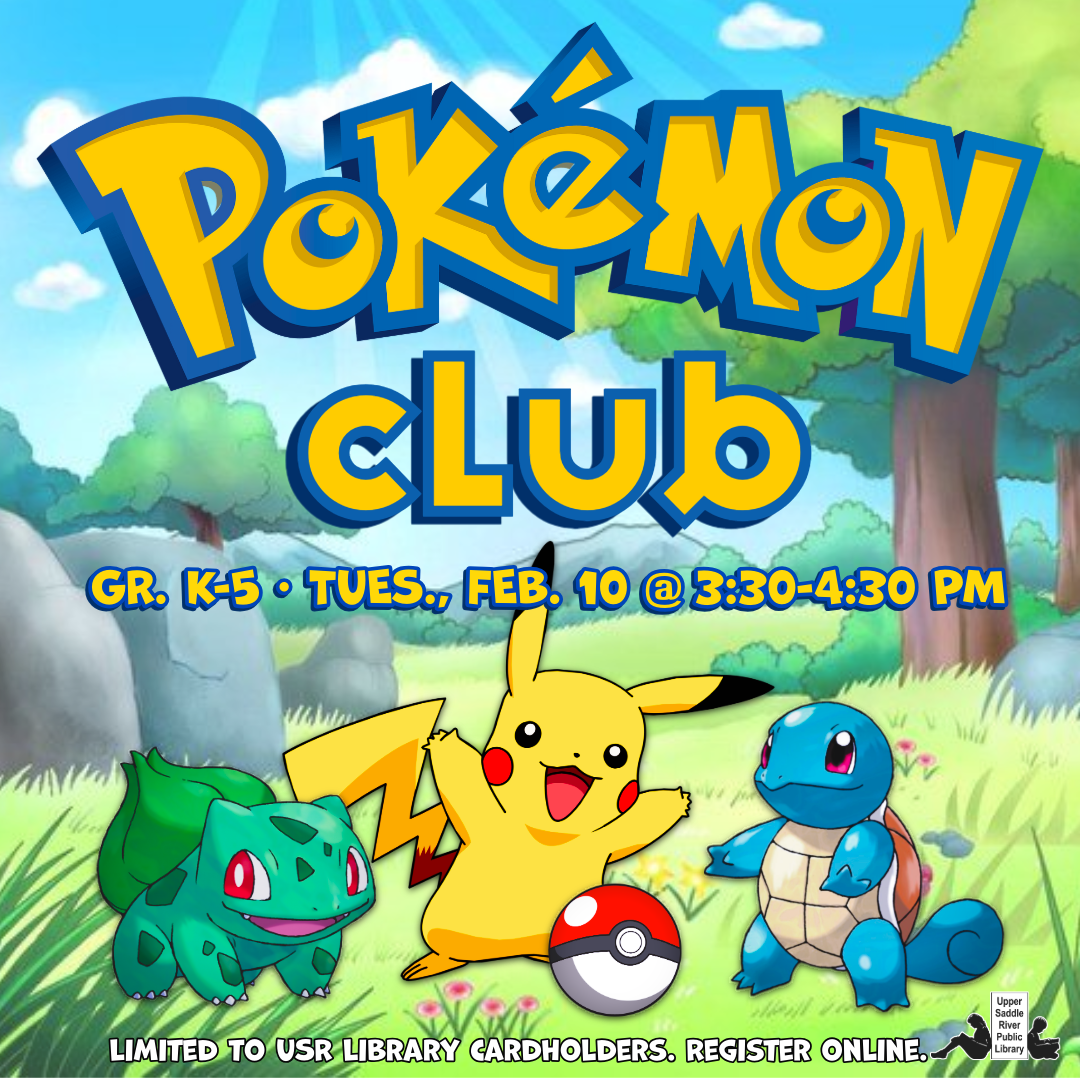 Pokemon Club (grades K-5)