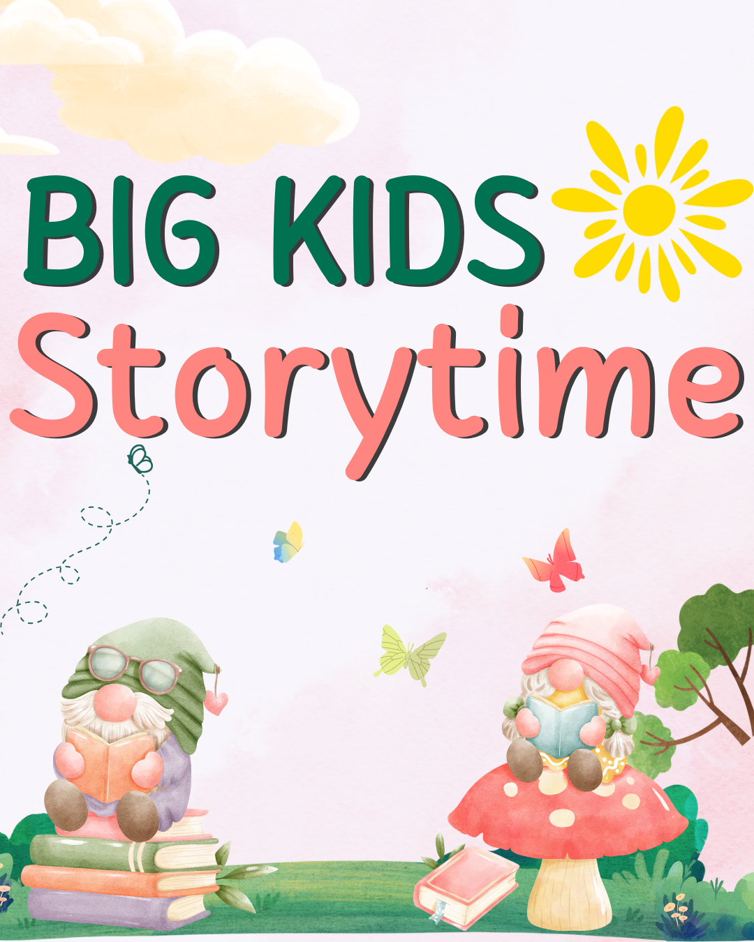 Rev250: Big Kid Storytime @ Main Library
