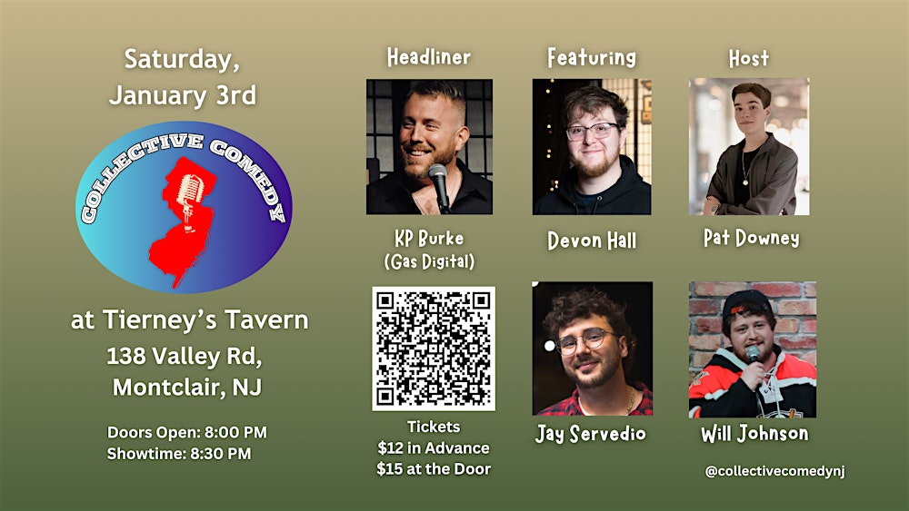 Collective Comedy at Tierney's Tavern