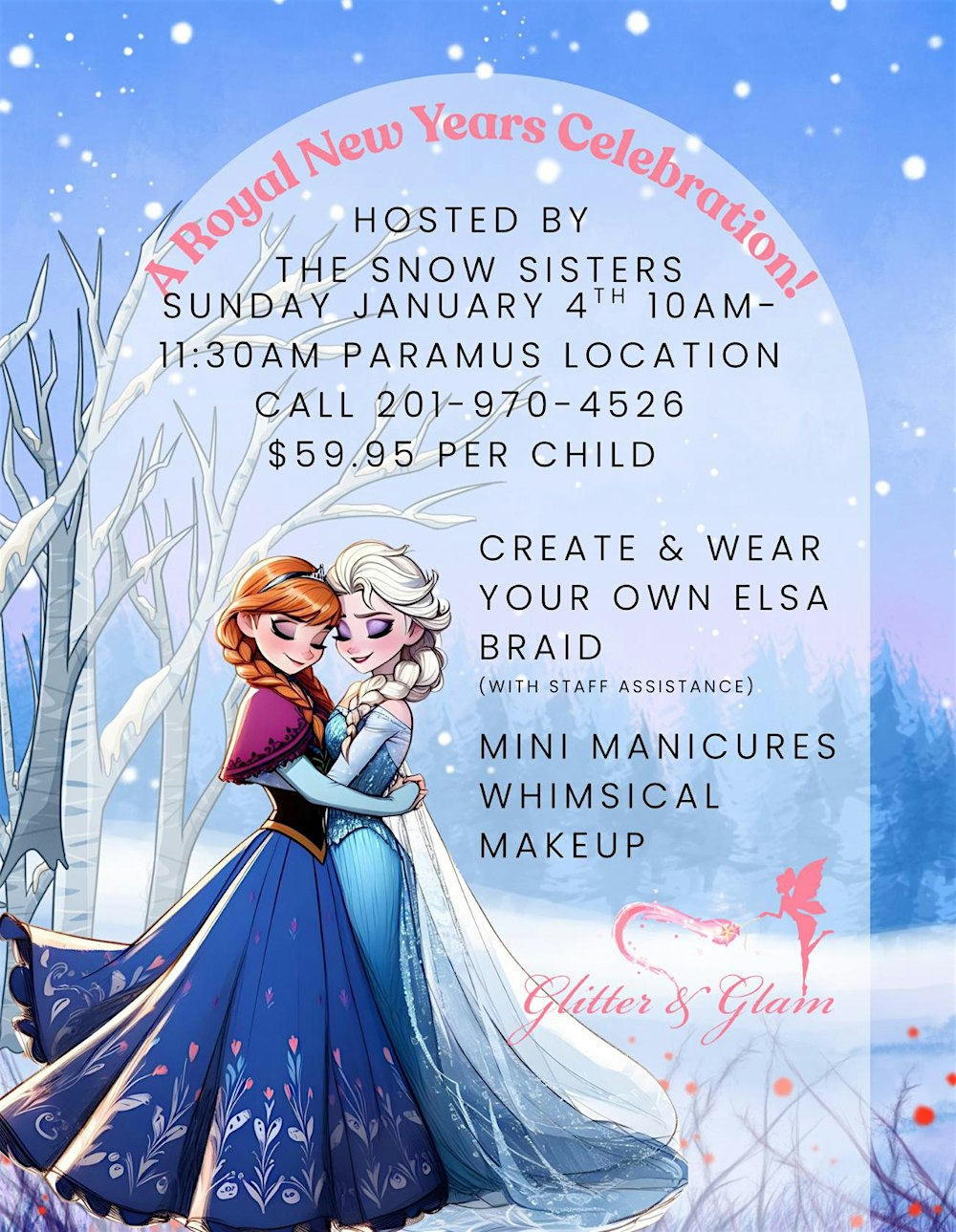 A Royal New Years Celebration! Paramus Location