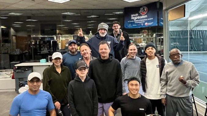 Friday Tennis Party at Tiger Tennis