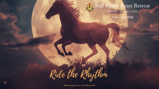 Ride the Rhythm: A Full Moon Reset