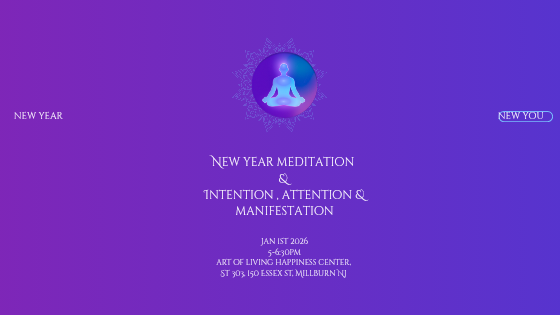 New Year Meditation and Intention