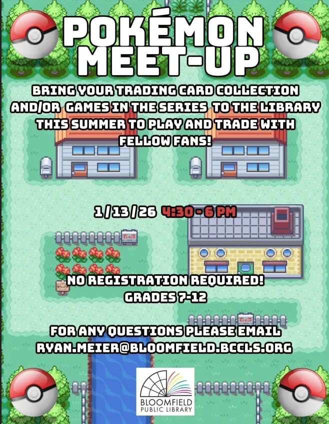 Pokemon Meet-up for Teens!