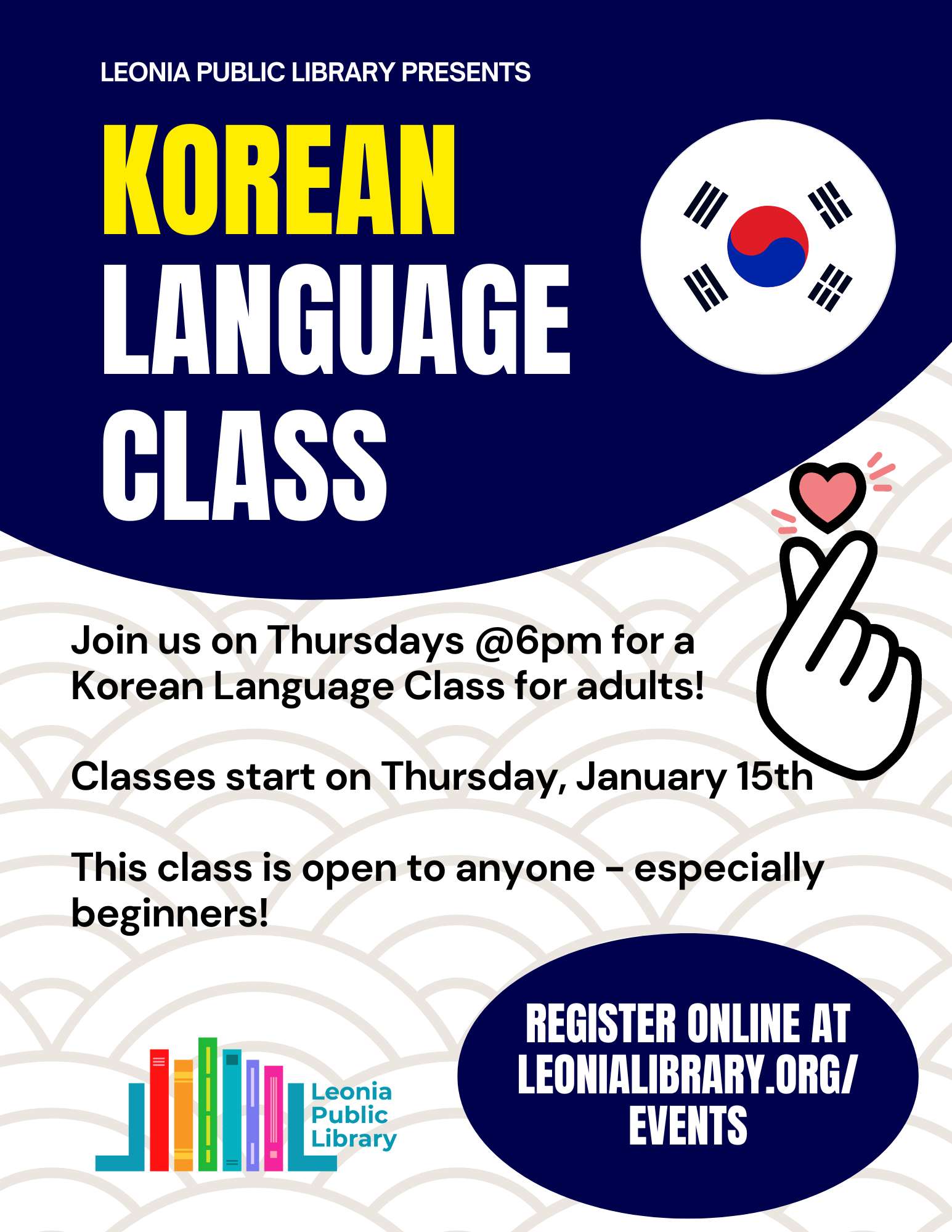 Korean Language Class - Beginner Level 1