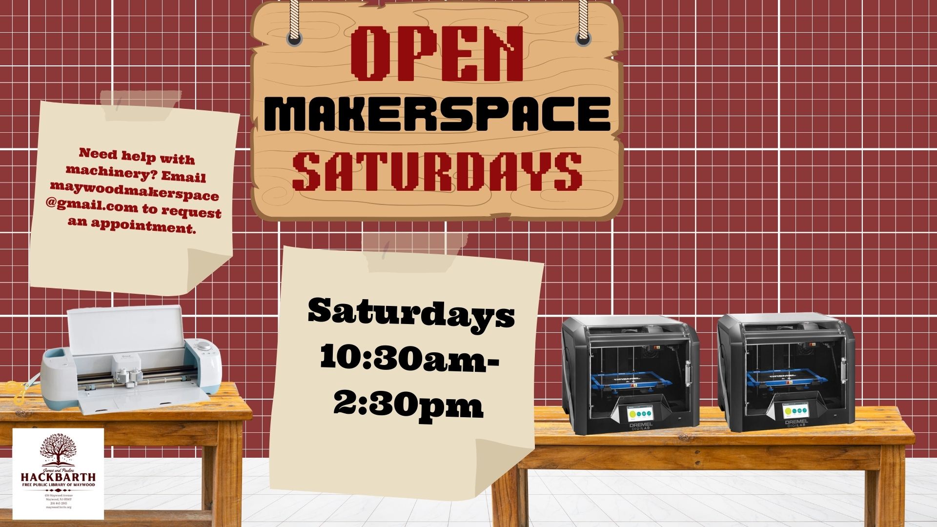 Open Makerspace Saturdays